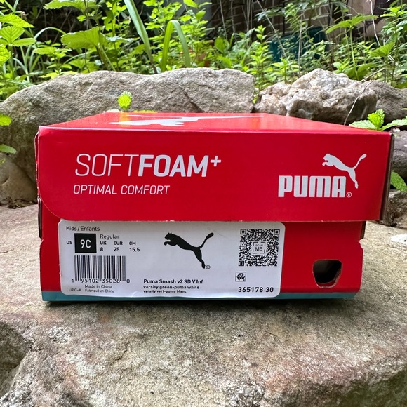 Toddler 9 Puma Smash v2 SD V Inf varsity green- - Picture 6 of 16